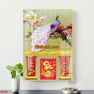 File gốc File in tranh đốc lịch tết block lịch FL155 (in lụa) tranh mã đáo
