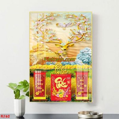 File in ấn File in tranh đốc lịch tết block lịch FL162 (bản gốc) cao cấp