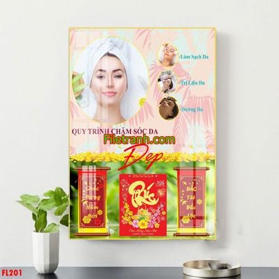 File tranh File in tranh đốc lịch tết block lịch FL201 (ảnh gốc) độc quyền