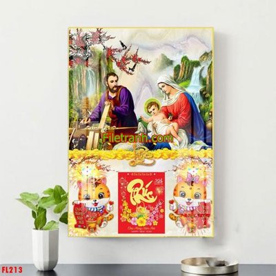 Hình ảnh file gốc in lụa File in tranh đốc lịch tết block lịch FL213