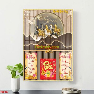 Mua file gốc File in tranh đốc lịch tết block lịch FL216 (in ấn) tại Filetranh.com