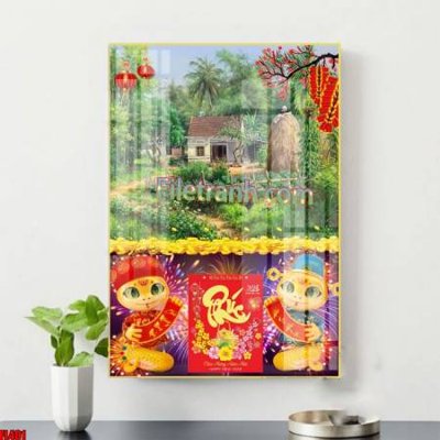 Tải về file gốc File in tranh đốc lịch tết block lịch ất tỵ con rắn FL401 (dùng cho in quảng cáo)