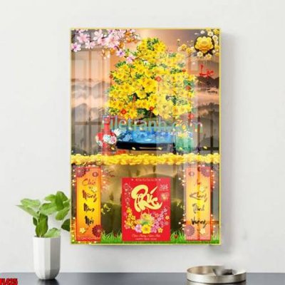 File tranh gốc File in tranh đốc lịch tết block lịch ất tỵ con rắn FL425 (bản quyền) Filetranh.com