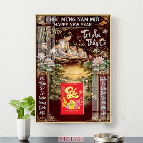 File tranh in  lịch bloc lịch chủ đề thầy cô FTCL101