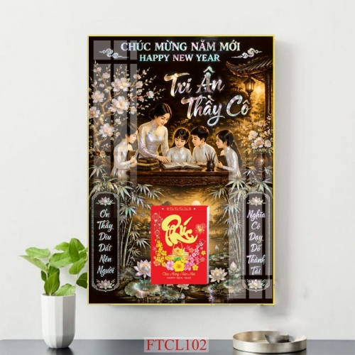 File tranh in  lịch bloc lịch chủ đề thầy cô FTCL102