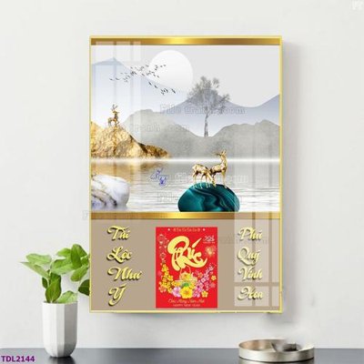 File gốc File in đốc lịch tết block lịch TDL2144 (dành cho quảng cáo)