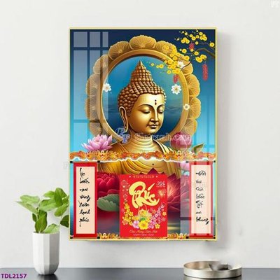 File gốc in ấn File in đốc lịch tết block lịch TDL2157 (sẵn sàng tải về)