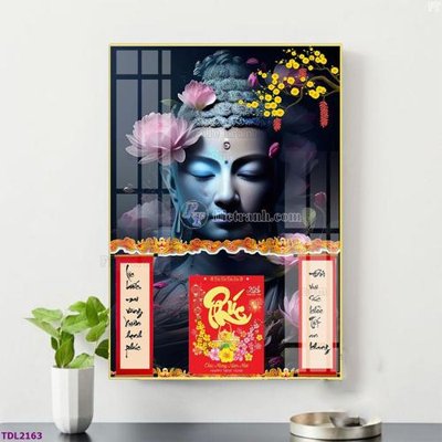 Hình ảnh gốc File in đốc lịch tết block lịch TDL2163 (để in khổ lớn)