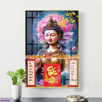 File ảnh gốc File in đốc lịch tết block lịch TDL2165 không vỡ nét