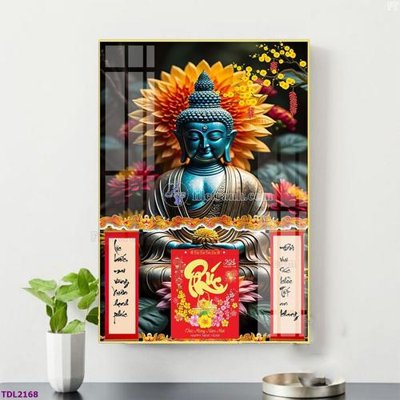 File gốc File in đốc lịch tết block lịch TDL2168 (in tráng gương) hiện đại