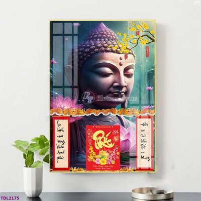 File tranh in mica File in đốc lịch tết block lịch TDL2175 (độ phân giải cao)
