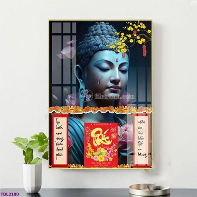 Tải file File in đốc lịch tết block lịch TDL2180 (ảnh gốc) in tranh kính