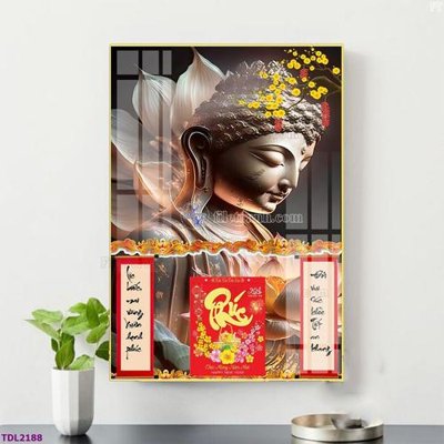 File tranh File in đốc lịch tết block lịch TDL2188 (bản gốc) in lụa 3D