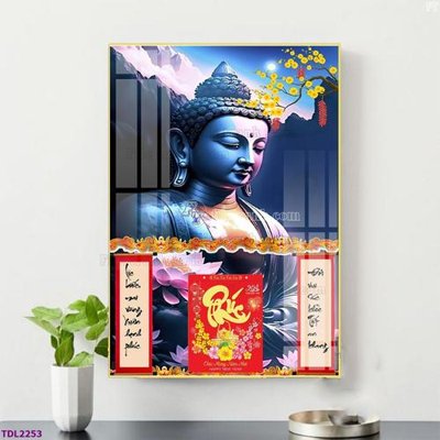 Hình ảnh file gốc in trần nhà File in đốc lịch tết block lịch TDL2253