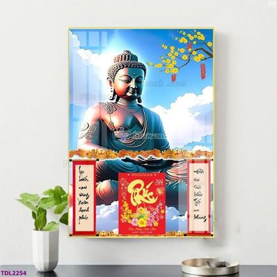 File in ấn File in đốc lịch tết block lịch TDL2254 (bản gốc) cao cấp