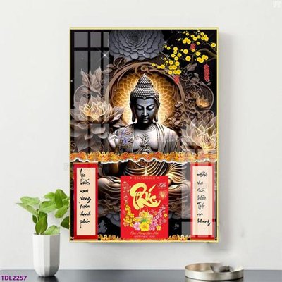 File tranh quảng cáo File in đốc lịch tết block lịch TDL2257 (download file gốc)