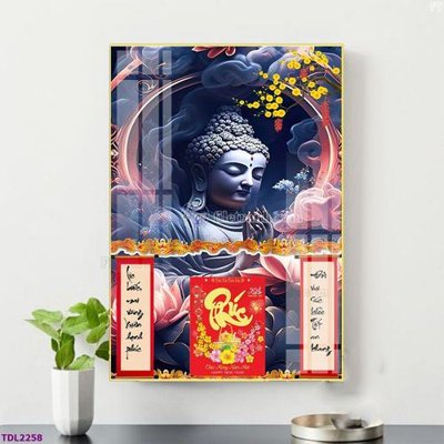 Hình ảnh file gốc File in đốc lịch tết block lịch TDL2258 (chất lượng cao)