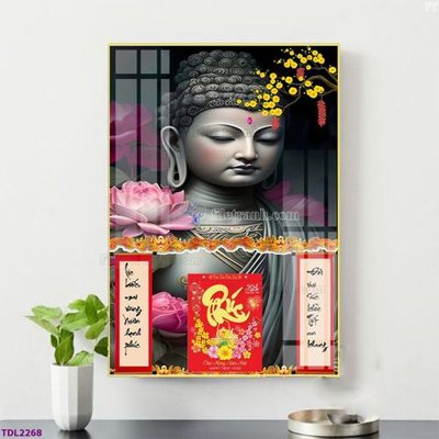 File ảnh File in đốc lịch tết block lịch TDL2268 (gốc) in quảng cáo ngoài trời