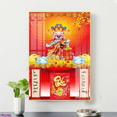 File in mica File in đốc lịch tết block lịch TDL2282 (bản gốc) làm vách ngăn