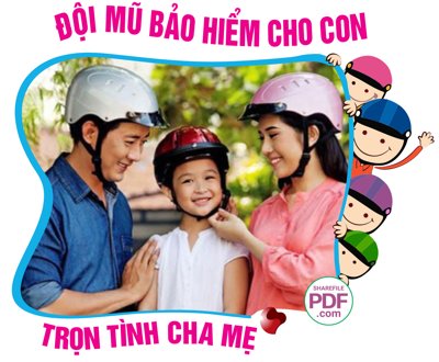File tranh Đội mũ cho con - trọn tình cha mẹ file PDF & CDR (bản gốc) in canvas
