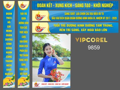 File PSD Đoàn TNCS ... Đoàn Kết - Xung kích - Sáng Tạo - Khởi nghiệp (bản gốc) dễ dàng edit