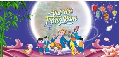 File tranh 28+ Backdrop trung thu (11) (gốc) in vải canvas