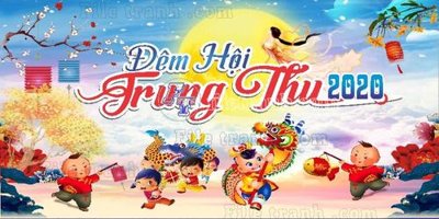 File gốc 28+ Backdrop trung thu (19) (bản quyền) cho in ấn