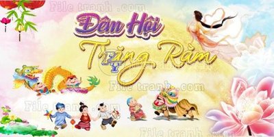 Ảnh gốc 28+ Backdrop trung thu (23) (độ nét cao) in mica
