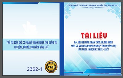 File tranh in trần 5 mẫu bìa kẹp file tài liệu đại hội đoàn TNCS Hồ Chí Minh (ảnh gốc siêu nét)