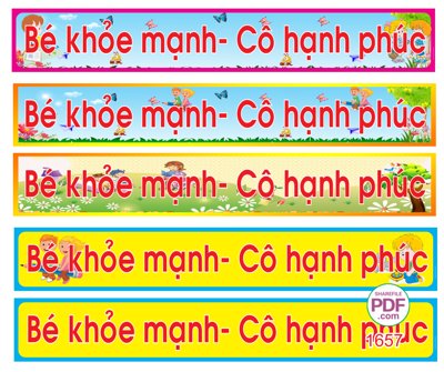 Tải về file gốc Bé khỏe mạnh - cô hạnh phúc file PDF & CDR (dùng cho in quảng cáo)