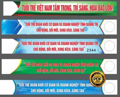 File ảnh Băng rôn chào mừng đại hội Đoàn TNCS Hồ Chí MInh nhiệm kỳ 2022 - 2027 (gốc) in backdrop sự kiện