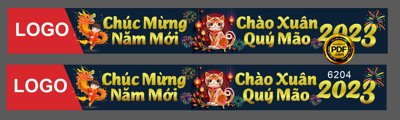Tệp tin gốc Băng rôn chúc mừng năm mới chào xuân 2023 #5 (dùng cho in) Băng rôn chúc mừng năm mới chào xuân 2023 #5
