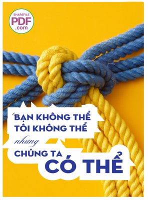 File PSD Bạn không thể tôi không thể nhưng chúng ta có thể (gốc) cho in quảng cáo