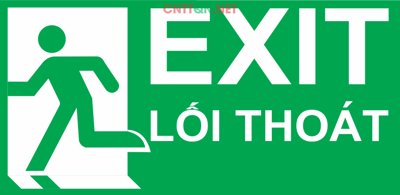 Tải file Bảng chỉ dẫn lối thoát hiểm Exit file CDR (gốc) làm file thiết kế