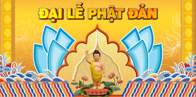 File gốc Backdrop Đại lễ phật đản 2025 vector file corel (cho in UV) siêu nét