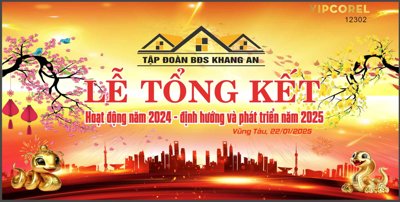 File tranh gốc Backdrop Chúc mừng năm mới 2025 vector corel #28 chủ đề hiện đại