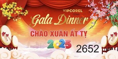 Tải file gốc Backdrop Chúc mừng năm mới 2025 vector corel #75 (bản PSD) còn layer