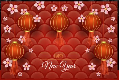 File gốc Backdrop Happy New Year 2026 file corel #4 (vector) cho in ấn