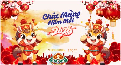 File in mica Backdrop Happy New Year 2026 file corel #58 (bản gốc) làm vách ngăn