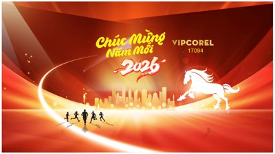 Tải file Backdrop Happy New Year 2026 file corel #75 (ảnh gốc) in tráng gương