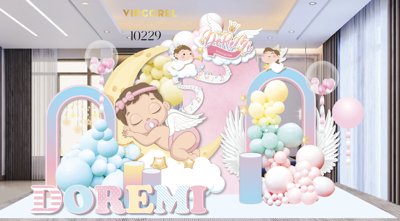 Download file gốc Backdrop Party sinh nhật Đồ Rê Mí #49 file .AI (dùng cho in ấn)