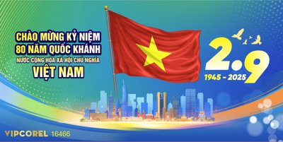 File gốc Backdrop chào mừng 80 năm Quốc Khánh 2.9 #2 (PNG) chất lượng cao