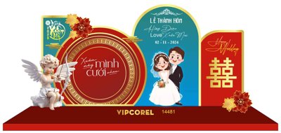 File gốc Backdrop decor sân khấu chụp ảnh tết 2025 #14 (ảnh chi tiết) để in ấn