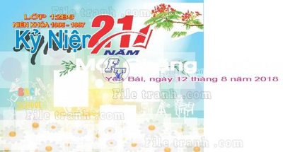 Tải file Backdrop ky niem hop lop (2) (PSD) cho in ấn quảng cáo