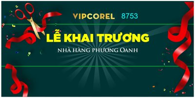 Tải file Backdrop lễ khai trương nhà hàng Phương Oanh (gốc) chủ đề tôn giáo