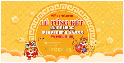File tranh Backdrop lễ tổng kết năm #42 file corel (gốc) chủ đề tĩnh vật