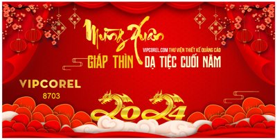 Ảnh mô tả file gốc in mica Backdrop mừng xuân giáp thìn - dạ tiệc cuối năm #34