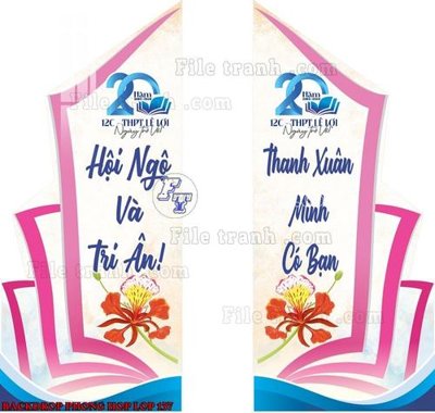 Tệp tin gốc File mẫu Backdrop phông nền kỷ niệm họp lớp ra trường 137 (chất lượng cao) File mẫu Backdrop phông nền kỷ niệm họp lớp ra trường 137