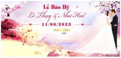 File tranh Backdrop sân khấu đám cưới 2023 #42 file corel (bản gốc) treo quán cafe