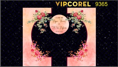 File gốc Backdrop sân khấu đám cưới 2024 vector #52 (PSD/TIFF) độ phân giải cao